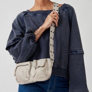 Free People Leather Sling Bag